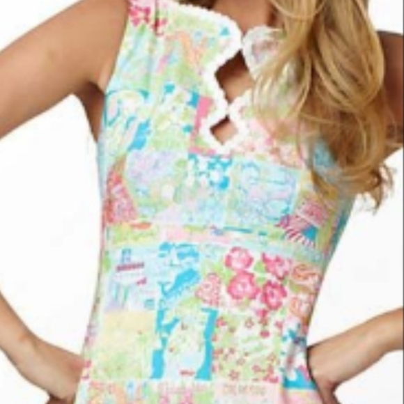 Lilly Pulitzer State of Mind Adeson Dress Size 4. In excellent condition! - Picture 2 of 7